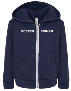 Modern Woman Full Zip Toddler/Youth Hoodie