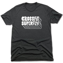 Load image into Gallery viewer, Crossfit Superfly White | Recycled Tri-Blend Tee