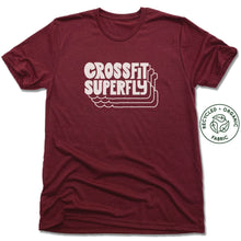 Load image into Gallery viewer, Crossfit Superfly White | Recycled Tri-Blend Tee