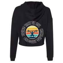 Load image into Gallery viewer, Crossfit Superfly White | Cropped Hoodie