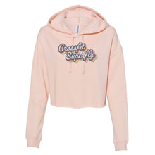 Load image into Gallery viewer, Crossfit Superfly Retro Color | Cropped Hoodie