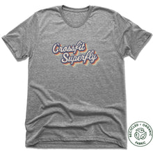 Load image into Gallery viewer, Crossfit Superfly Retro Color | Recycled Tri-Blend Tee