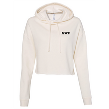 Load image into Gallery viewer, MWE Embroidered Cropped Hoodie