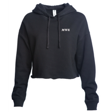 Load image into Gallery viewer, MWE Embroidered Cropped Hoodie