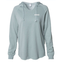Load image into Gallery viewer, MWE Embroidered WAVE WASH HOODED PULLOVER