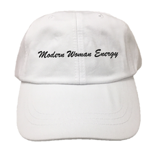 Load image into Gallery viewer, Modern Woman Energy EMBROIDERED Cotton Twill HAT
