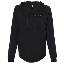 Load image into Gallery viewer, Modern Woman Energy Embroidered WAVE WASH HOODED PULLOVER