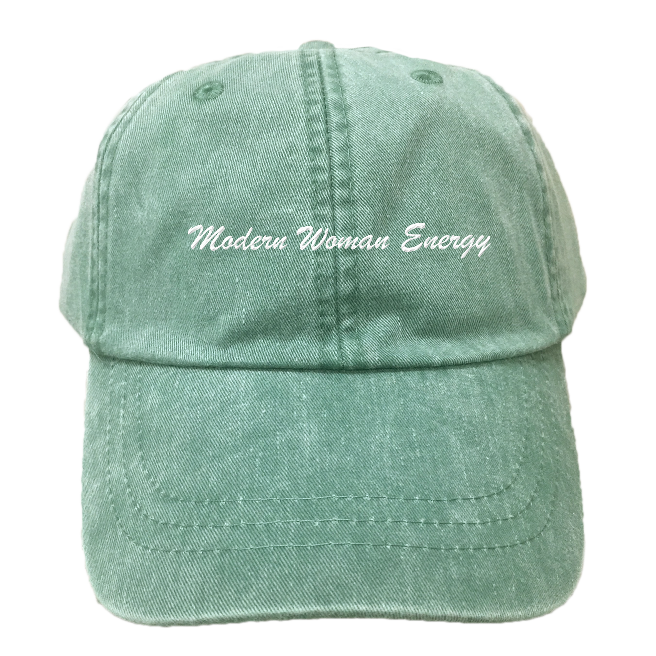 Modern Woman Energy EMBROIDERED Cotton Twill HAT