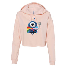 Load image into Gallery viewer, Resistbot Pride | Cropped Hoodie
