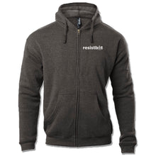 Load image into Gallery viewer, Resistbot Logo White | Zip Hoodie