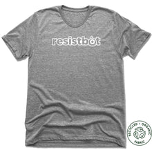 Load image into Gallery viewer, Resistbot Logo Outline | Recycled Tri-Blend Tee