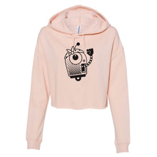 Load image into Gallery viewer, Resistbot Black Robot | Cropped Hoodie