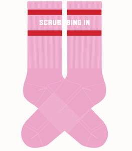 Scrubbing In Socks