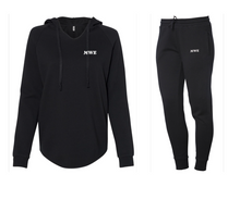 Load image into Gallery viewer, MWE Embroidered HOODED PULLOVER and Jogger Set
