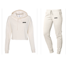 Load image into Gallery viewer, MWE Embroidered Cropped Hoodie and Jogger Set