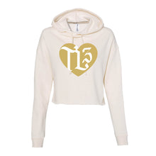 Load image into Gallery viewer, Tavin TL3 White | Cropped Hoodie