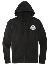 Load image into Gallery viewer, JOIN US AS WE TALK SHIT - Unisex Hooded Zip Sweatshirt
