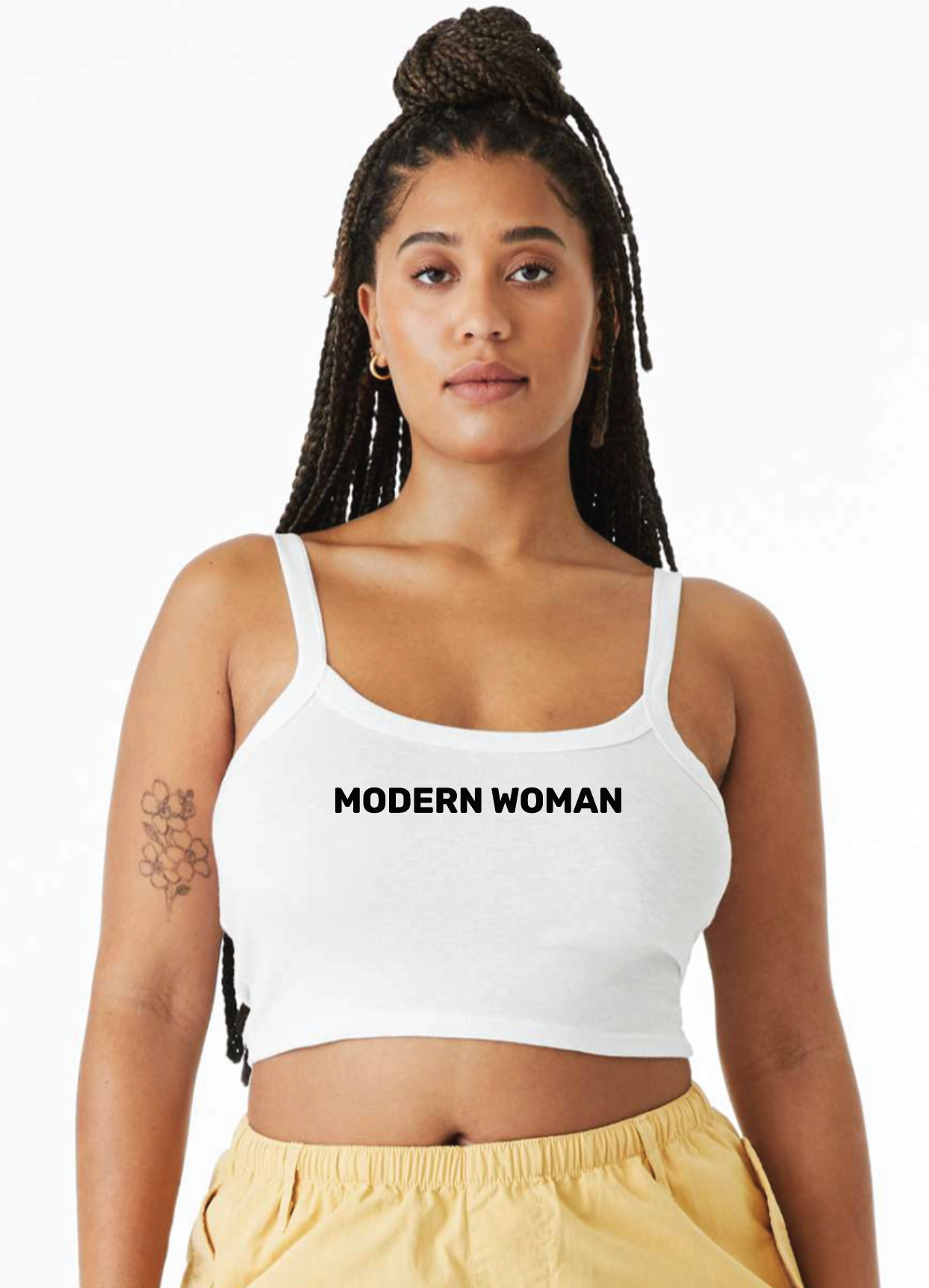 Modern Woman Cropped Tank
