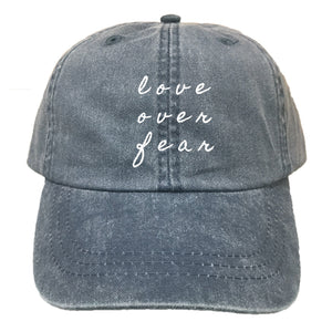 BLOOM FOUNDATION | EMBROIDERED HAT | LOVE OVER FEAR