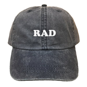 RAD EMBROIDERED Cotton Twill HAT