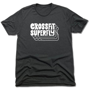Crossfit Superfly White | Recycled Tri-Blend Tee