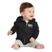 Load image into Gallery viewer, Crossfit Superfly White | Infant Zip Hoodie
