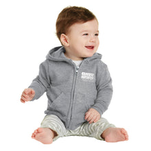 Load image into Gallery viewer, Crossfit Superfly White | Infant Zip Hoodie
