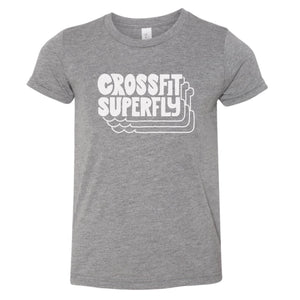 Crossfit Superfly White | Youth T-shirt