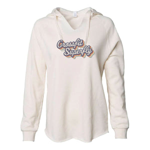 Crossfit Superfly Retro Color | Ladies' WAVE WASH HOODED PULLOVER