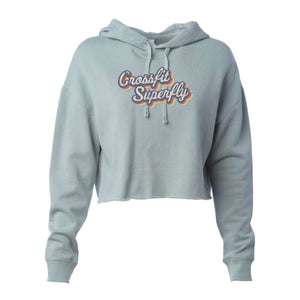 Crossfit Superfly Retro Color | Cropped Hoodie