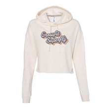 Load image into Gallery viewer, Crossfit Superfly Retro Color | Cropped Hoodie
