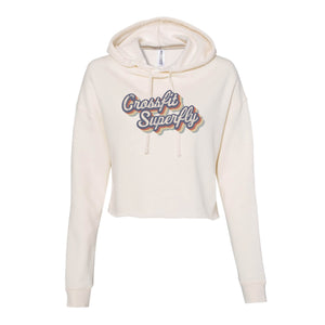 Crossfit Superfly Retro Color | Cropped Hoodie