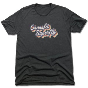 Crossfit Superfly Retro Color | Recycled Tri-Blend Tee