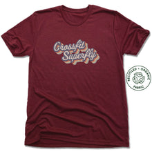 Load image into Gallery viewer, Crossfit Superfly Retro Color | Recycled Tri-Blend Tee
