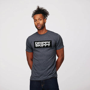 Drippy Skippy White/Black Logo | Soft Basic Tee