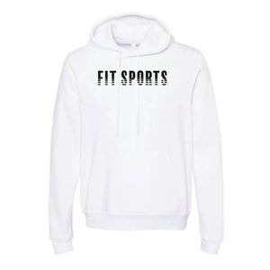 Fit Sports Black Logo | Sponge Fleece Hoodie