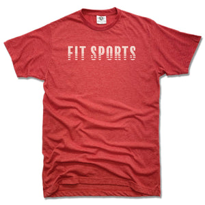 Fit Sports White Logo | Soft Basic Tee