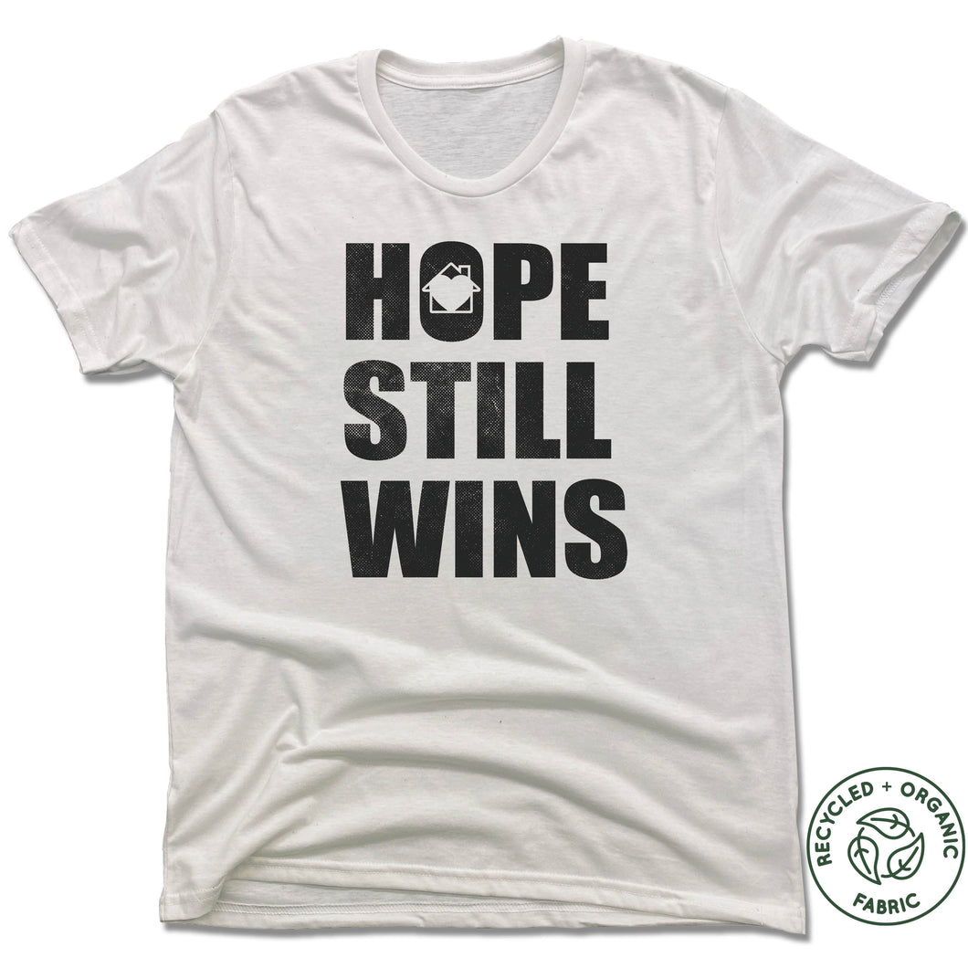 Hope Still Wins Vintage Block - White