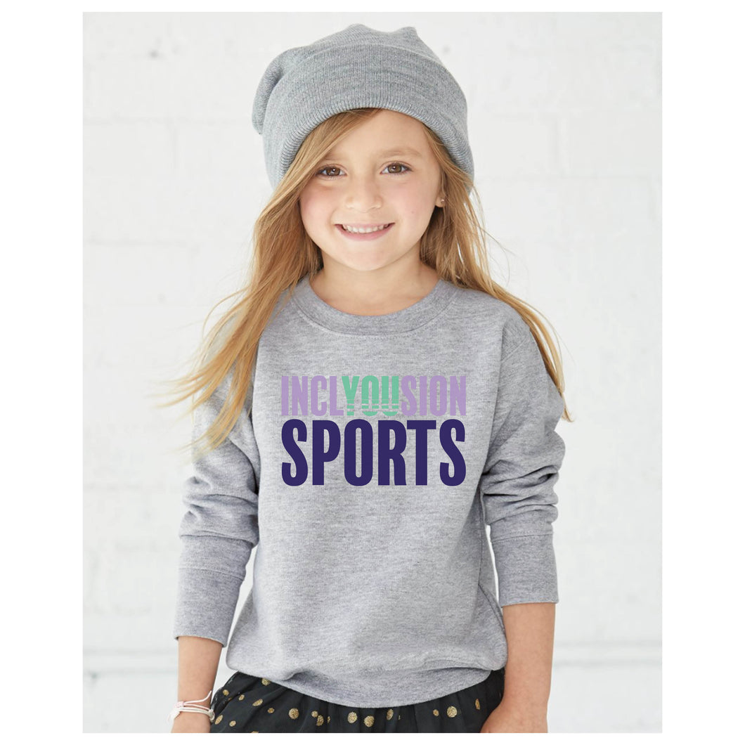 InclYOUsion Sports | Toddler Crew Neck Sweater