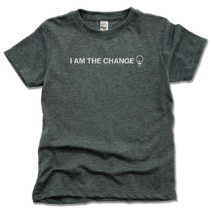 HUMANITY AND HOPE | KIDS TEE | I AM THE CHANGE BULB