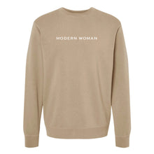 Load image into Gallery viewer, Modern Woman | Pigment Dyed Crew Neck SWEATSHIRT

