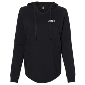 MWE Embroidered WAVE WASH HOODED PULLOVER