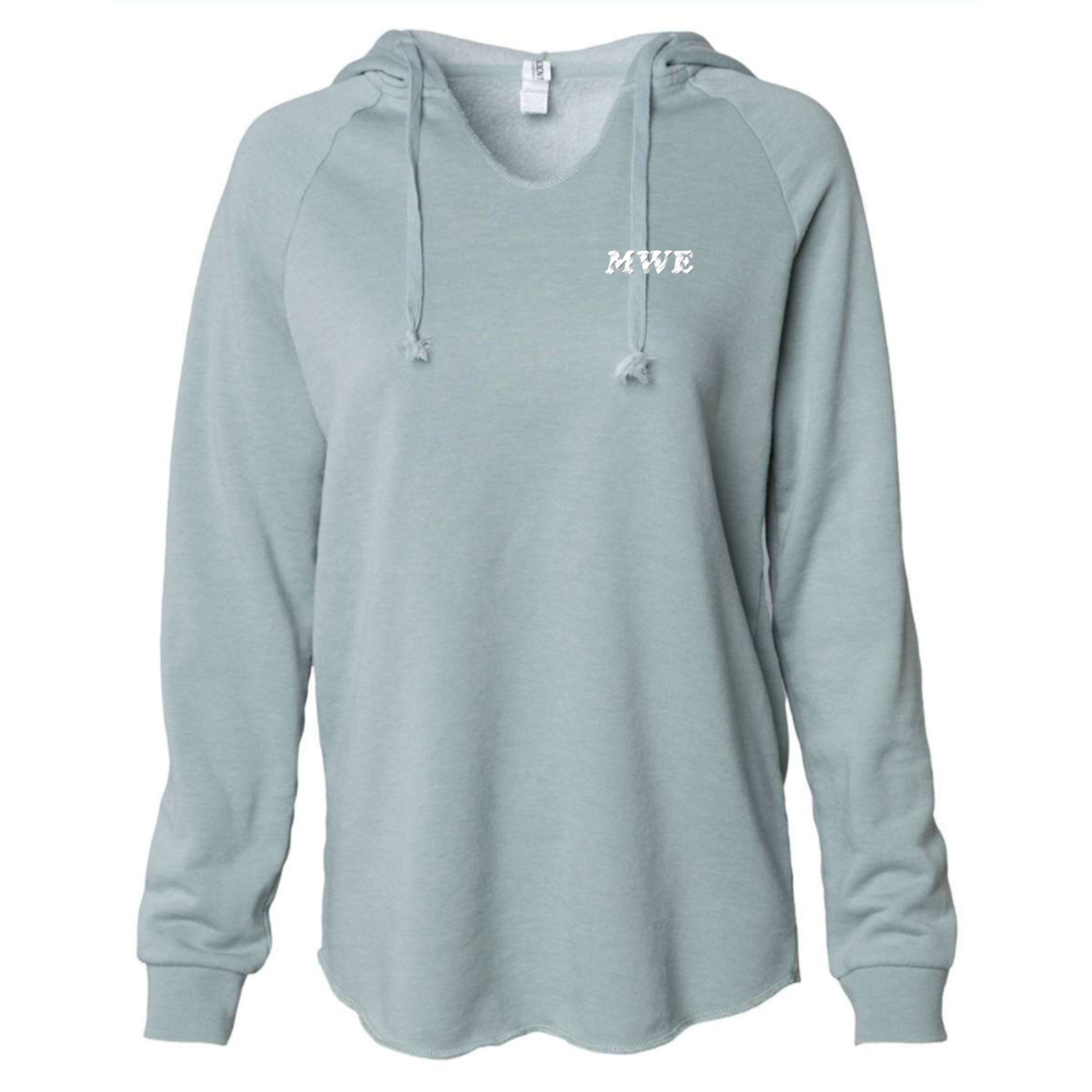 MWE Embroidered WAVE WASH HOODED PULLOVER