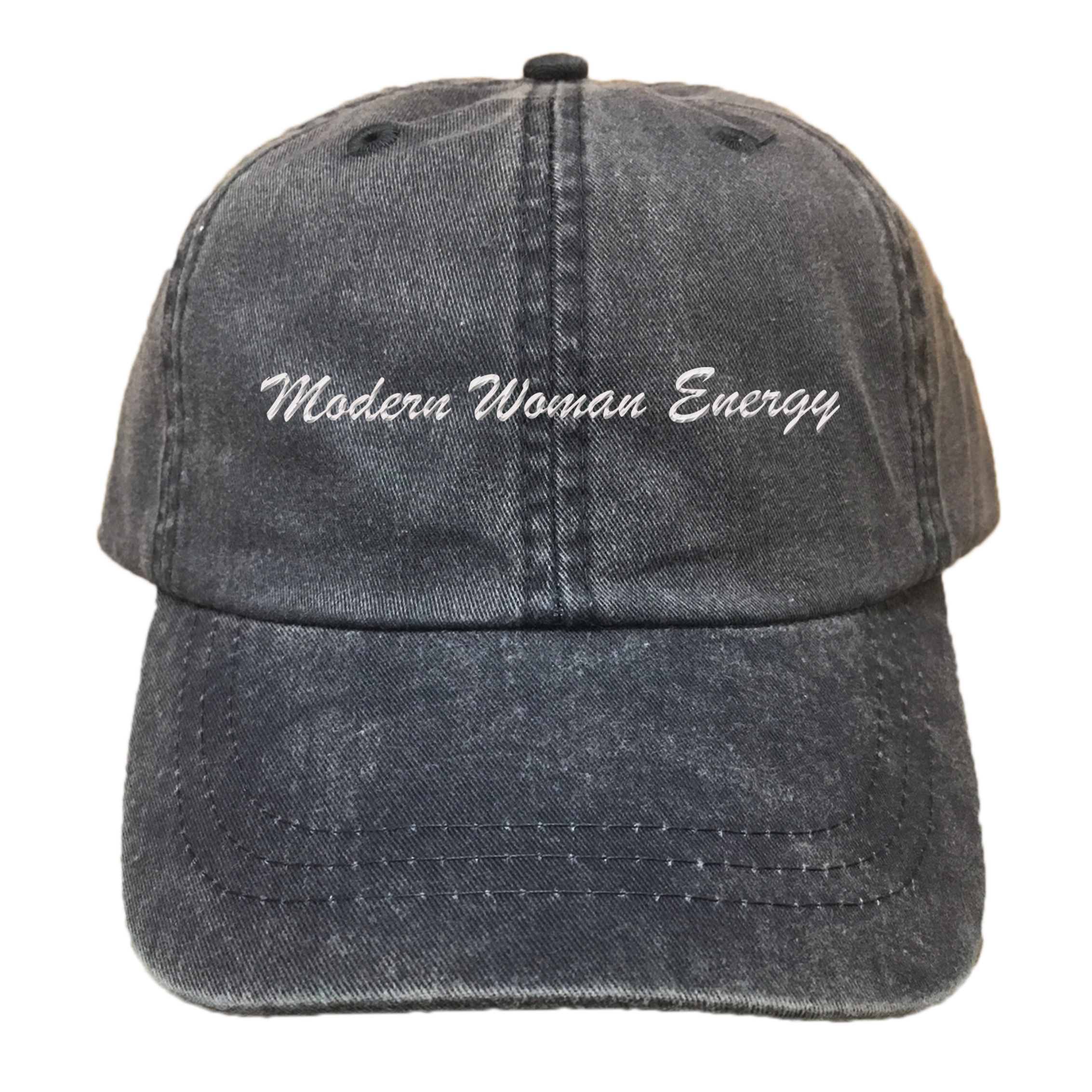 Modern Woman Energy EMBROIDERED Cotton Twill HAT