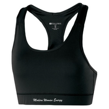 Load image into Gallery viewer, MODERN WOMAN ENERGY EMBROIDERED SPORTS BRA
