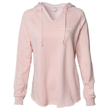 Load image into Gallery viewer, Modern Woman Energy Embroidered WAVE WASH HOODED PULLOVER
