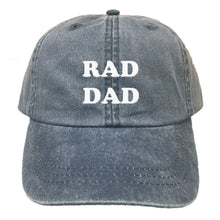 Load image into Gallery viewer, RAD DAD EMBROIDERED Cotton Twill HAT
