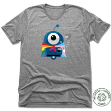 Load image into Gallery viewer, Resistbot Pride | Recycled Tri-Blend Tee
