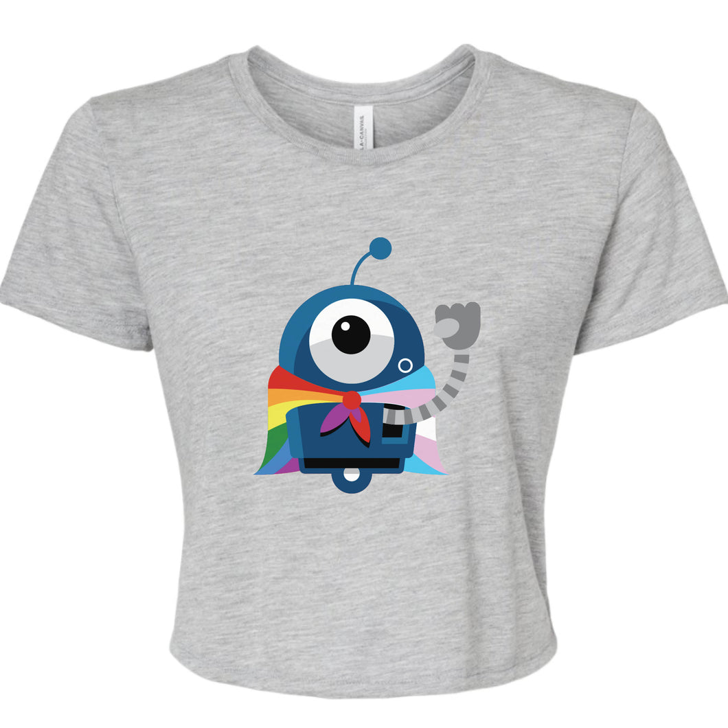 Resistbot Pride | Cropped T-Shirt