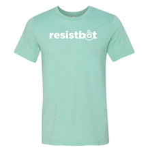 Load image into Gallery viewer, Resistbot Logo White | Bella Soft Tee
